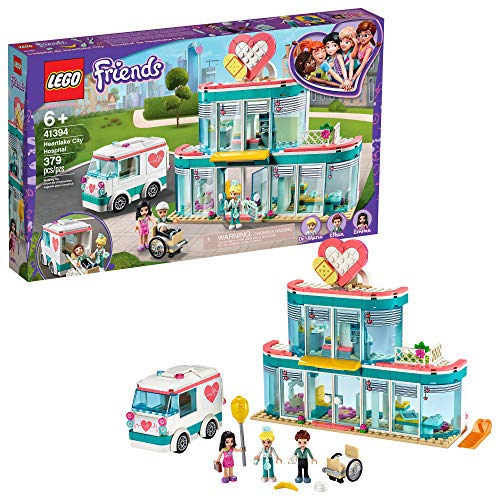 送料無料 レゴ フレンズ ハートレイクシティの病院 379ピース Lego Friends エマ イーサン マリア博士の人形 救急車 Giet Edu