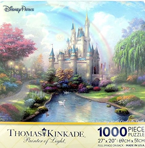 超美品 シンデレラ ディズニープリンセス Disney Parks A New Day At The Cinderella Castle Thomas Kinkade 1000 Piece Jigsaw Puzzleシンデレラ ディズニープリンセス 安い購入 Belladentestetic Com