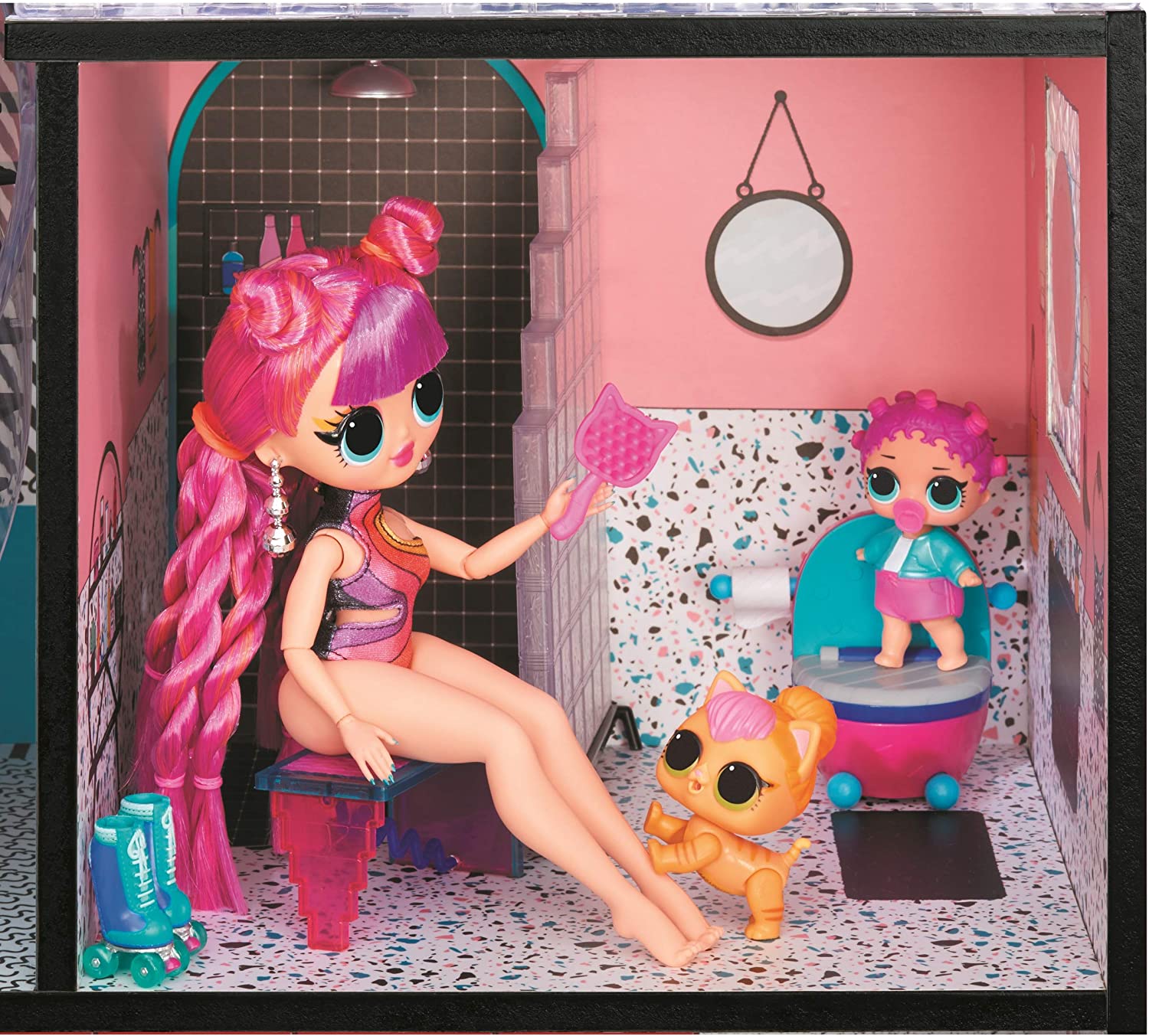 エルオーエルサプライズ 人形 ドール 【送料無料】L.O.L. Surprise! O.M.G. House – New Real Wood Doll House with 85+ Surprisesエルオーエルサプライズ 人形 ドール