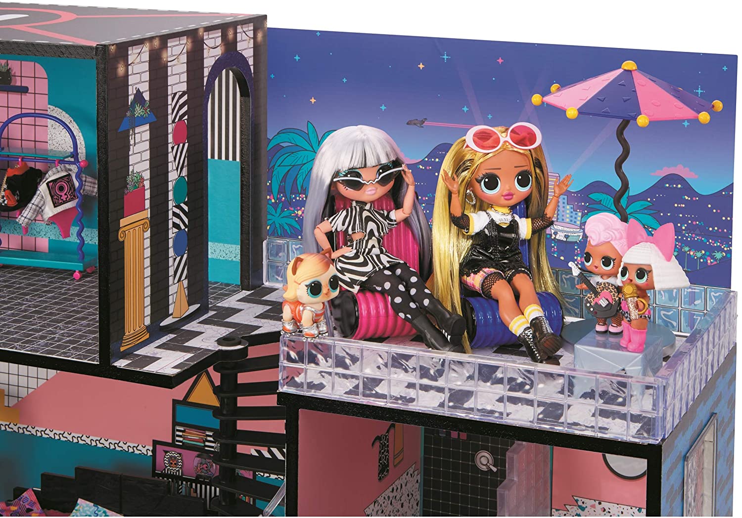 エルオーエルサプライズ 人形 ドール 【送料無料】L.O.L. Surprise! O.M.G. House – New Real Wood Doll House with 85+ Surprisesエルオーエルサプライズ 人形 ドール