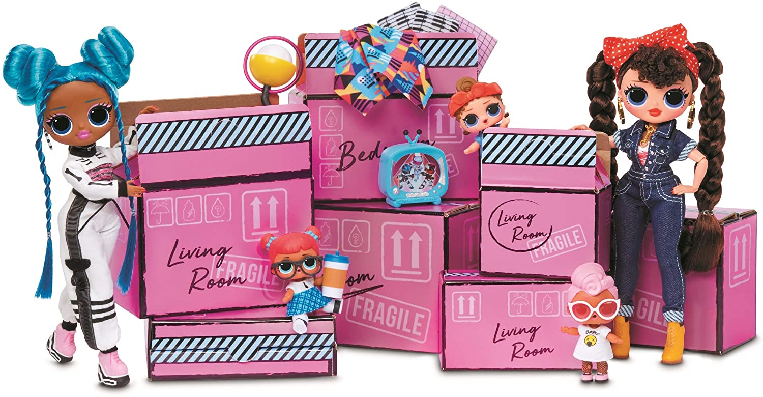 エルオーエルサプライズ 人形 ドール 【送料無料】L.O.L. Surprise! O.M.G. House – New Real Wood Doll House with 85+ Surprisesエルオーエルサプライズ 人形 ドール
