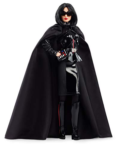 バービー バービーあやつり人形 バービーコレクター コレクタブルバービー 寄せあわせ Barbie Collector Star Wars Darth Vader x Barbie Doll, 11.5-inch Wearing Black Peplum Top, Cape and Sバービー バービーあやつり人形 バービーコレクター コレクタブルバービー 寄せあわせ