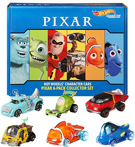 春夏新色 ホットウィール マテル ミニカー ホットウイール Hot Wheels Character Cars 6 Pack Disney And Pixar 6 1 64 Vehicles For Collectors And Kids 3 Years Old Up Amazon Exclusive ホットウィール マテル ミニカー ホットウイール Angelica