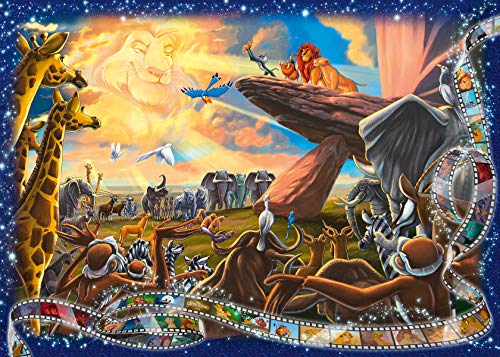 ジグソーパズル 海外製 1000ピース ディズニー ライオンキング ディズニーコレクターズエディション 約70x50センチ画像