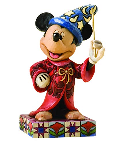 早割クーポン 楽天市場 エネスコ Enesco 置物 インテリア 海外モデル アメリカ 送料無料 Disney Traditions By Jim Shore Sorcerer Mickey Personality Pose Stone Resin Figurine 4 25 エネスコ Enesco 置物 インテリア 海外モデル アメリカ Angelica 最安