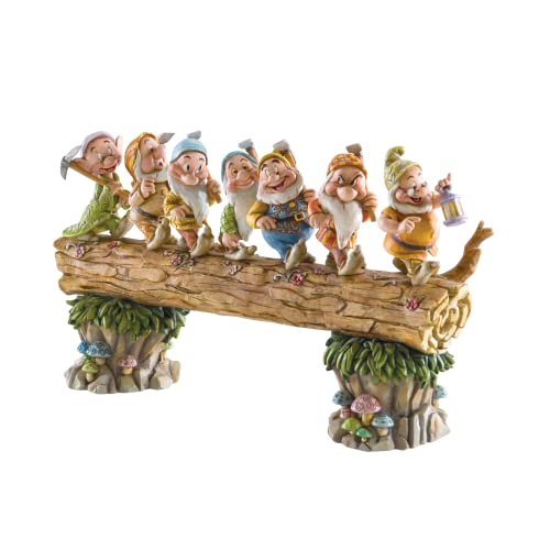 エネスコ Enesco 白雪姫と7人の小人 「ホームワードバウンド」 ジム・ショア ディズニートラディションズ 約8.25インチ フィギュア インテリア 置物｜angelica