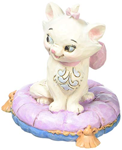 エネスコ Enesco 飾りつけ 室内装飾 外国でひな形 亜米利加 Enesco Disney Traditions by Jim Shore Aristocats Marie Miniature Figurine, 2.875\