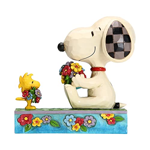 Department 56　スヌーピーとライナスのフィギュア The Peanuts® Gallery Best Friends Linus and Snoopy Limited