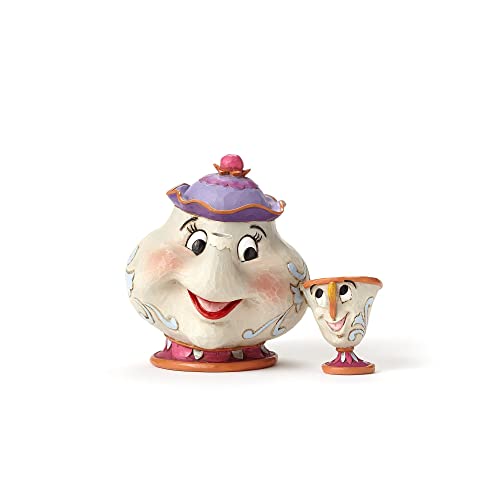 エネスコ Enesco 美女と野獣 ポット亭主もちと心付け ジム・ショア ディズニートラディション 約10浪華節的 4049622 図形 室内装飾 飾りつけ