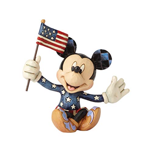 エネスコ Enesco 愛国主義パディ ミニ図形 ディズニートラディション ジム・ショア 約9浪華節的 ミッキーマウス 図形 室内装飾