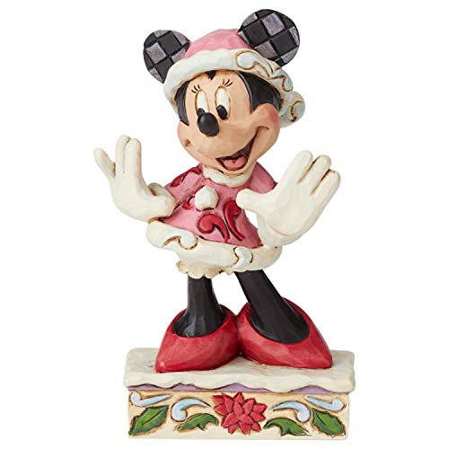 エネスコ Enesco ミニー クリスマス人となり ディズニートラディションズ ジム・ショア 約12浪花節的 6002843 図形 室内装飾 飾りつけ