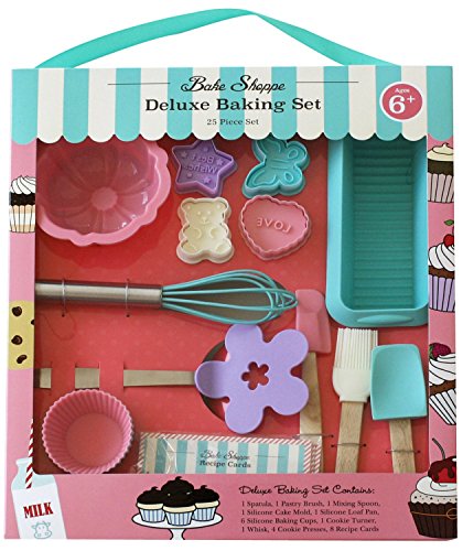 アメリカンガールドール 赤ちゃん おままごと ベビー人形 BKS101 【送料無料】Handstand Kitchen Bake Shoppe 25-piece Deluxe Real Baking Set with Recipes for Kidsアメリカンガールドール 赤ちゃん おままごと ベビー人形 BKS101