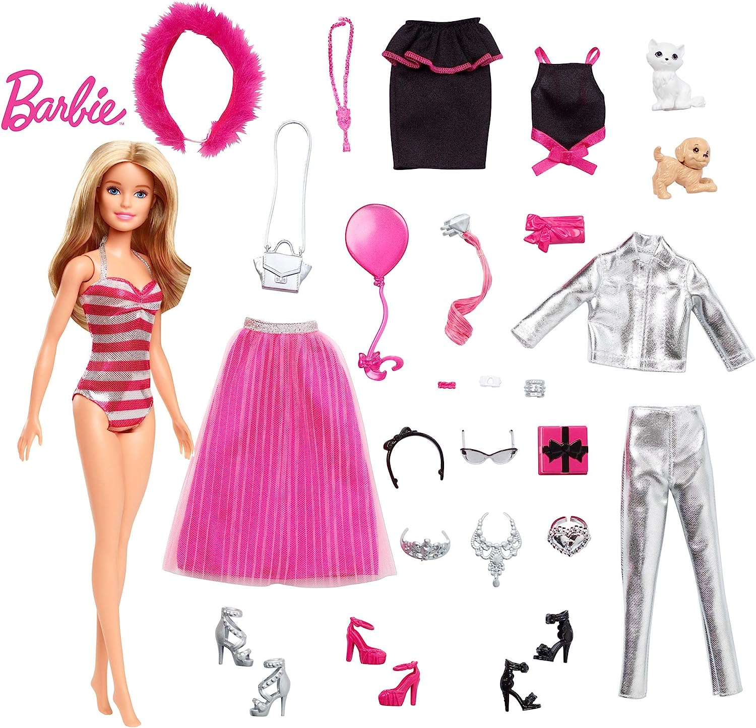 バービー Barbie アドベントカレンダー 1日目にバービー 毎日の楽しみ