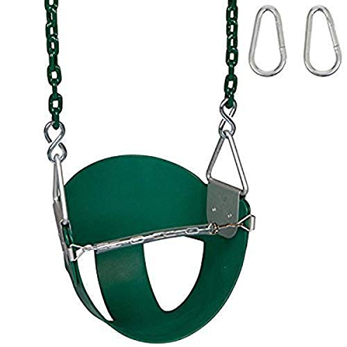 流行に ジャングルジム ブランコ 屋内 屋外遊び 幼児 小学生 Swing Set Stuff Highback Half Bucket Green With 5 5 Ft Coated Chain And Sss Logo Stickerジャングルジム ブランコ 屋内 屋外遊び 幼児 小学生 半額品 Www Zsystem In