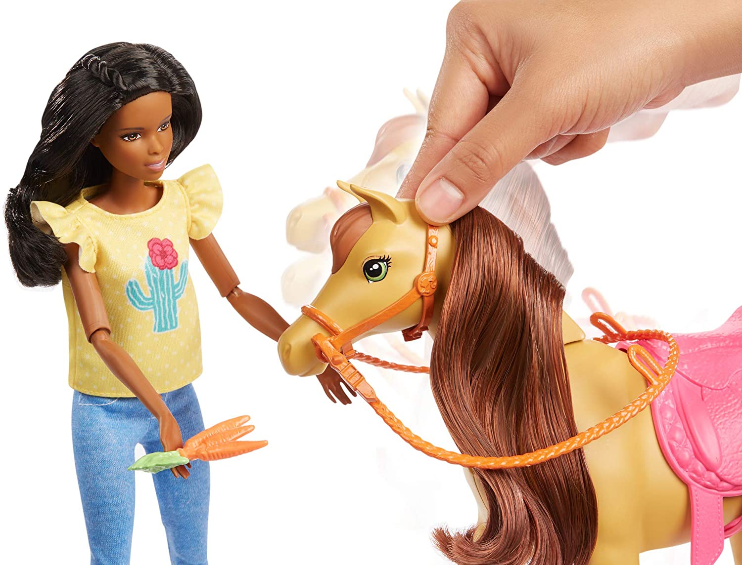 barbie hug and horse