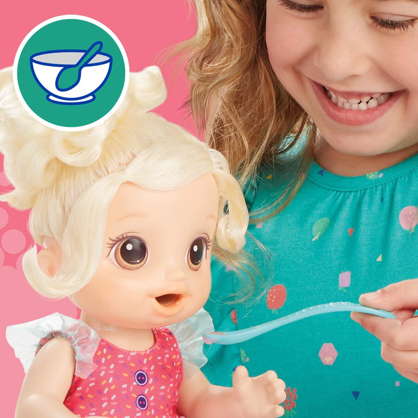 baby alive with a blender