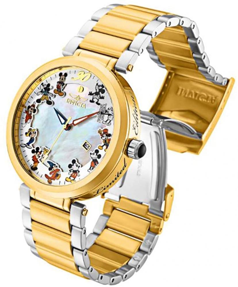 Rakuten 楽天市場 腕時計 インヴィクタ インビクタ メンズ ディズニー 送料無料 Invicta 303 Disney Mickey Mouse Steel Gold Limited Edition Men S Watch腕時計 インヴィクタ インビクタ メンズ ディズニー Angelica Seal限定商品 Www Masterworksfineart Com