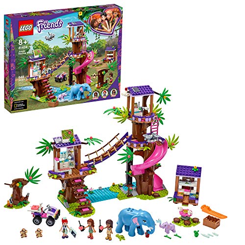 21人気特価 Rescue Jungle Friends 送料無料 Lego フレンズ レゴ Base フレンズ Pieces レゴ 648 New Kit Rescue Animal Of Lots And Figures Elephant 2 With Comes Toy Fun Adventure House Tree Jungle A Includes