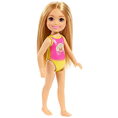 バービー バービーあやつり人形 Barbie Mattel GLN70 Beach Doll Chelsea インチ Shell Designバービー バービーあやつり人形