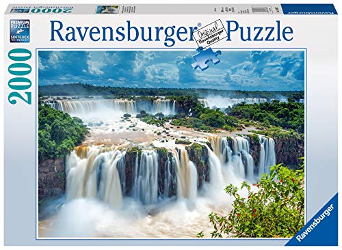 ジグソーバズル 海外製 2000ピース 滝 ウォーターフォール サイズ約132x61センチ 絵画・アート Ravensburger｜angelica