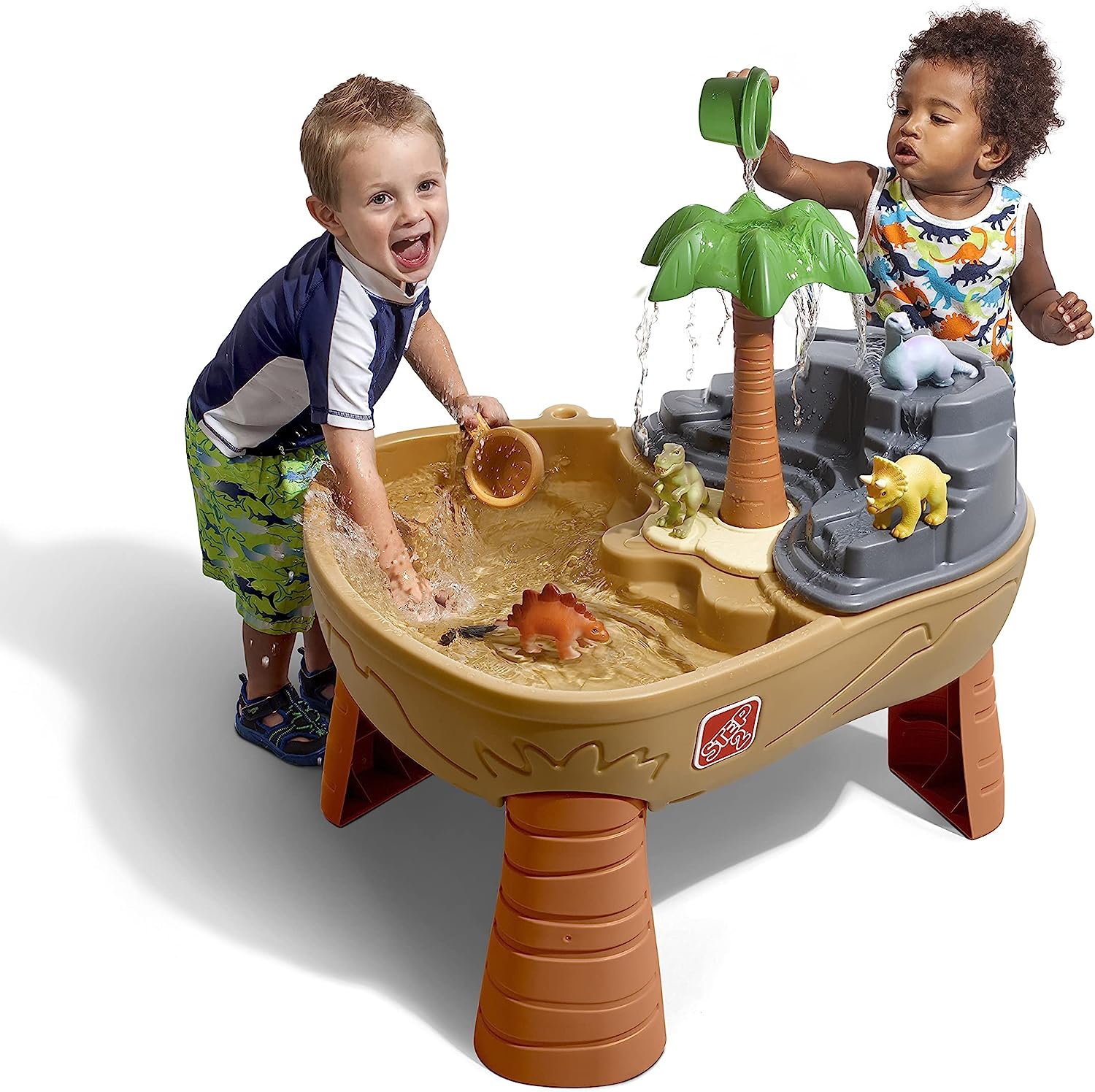 ステップ2 おままごと ごっこ遊び 大型遊具 Step2 Dino Dig Sand Water Tableステップ2 【オープニング