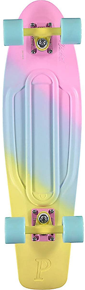 安い ペニー スタンダードスケートボード スケボー 海外モデル アメリカ直輸入 送料無料 Penny Nickel Candy Fade Complete Skateboard Pink Blue Yellow 27 0 L X 7 5 W 21 0 Wbペニー スタンダードスケートボード スケボー 海外モデル アメリカ直輸入 楽天
