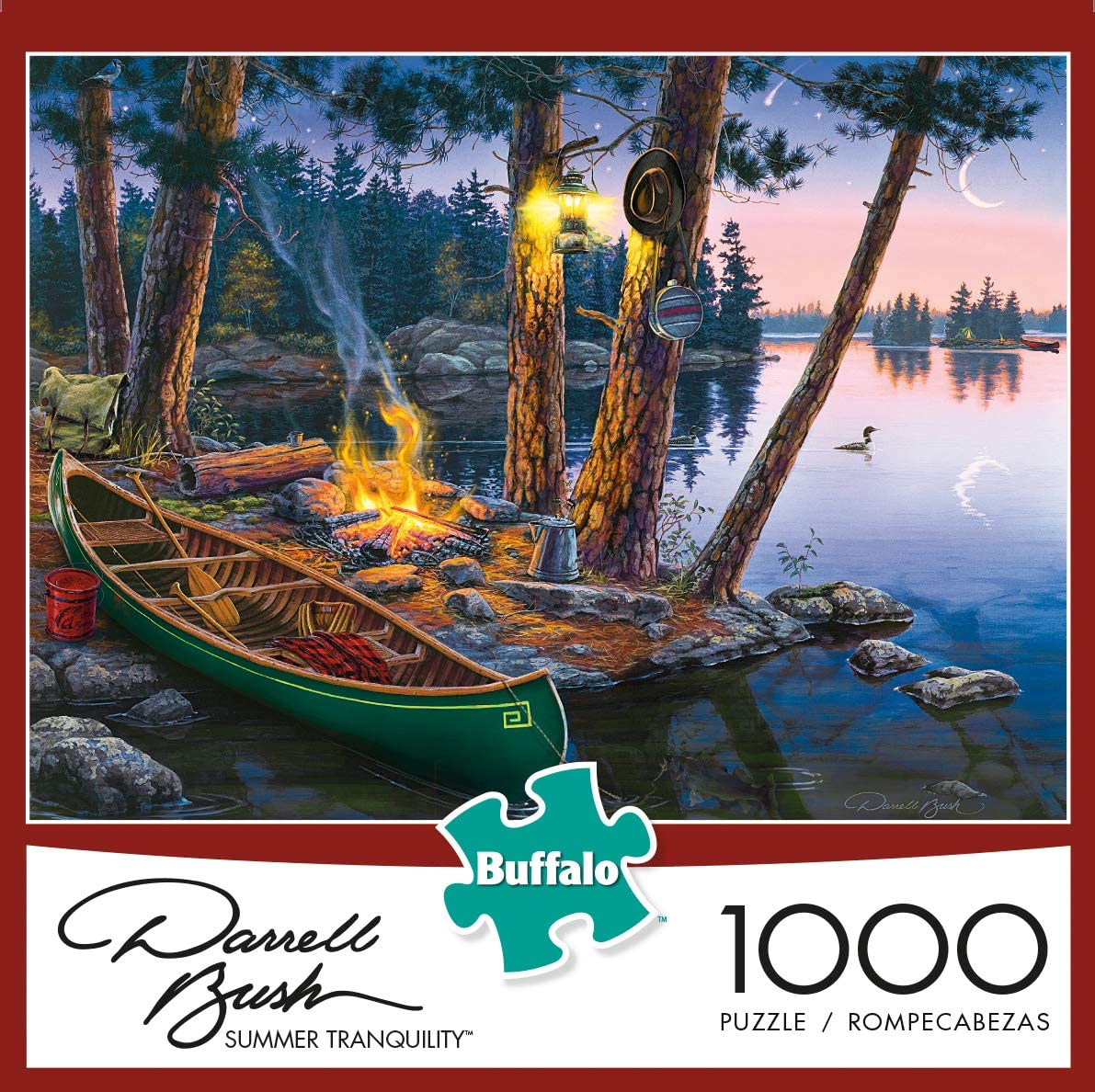 楽天市場 ジグソーパズル 海外製 アメリカ 送料無料 Buffalo Games Darrell Bush Summer Tranquility 1000 Piece Jigsaw Puzzleジグソーパズル 海外製 アメリカ Angelica