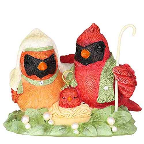 エネスコ Enesco 飾りつけ 室内装飾 外国で模範例 亜米利加 Enesco Heart of Christmas Birds Nesting インチ The Manger Figurine, 1.97 Inch, Multicolorエネスコ Enesco 飾りつけ 室内装飾 外国で模範例 亜米利加