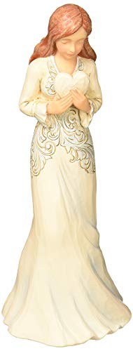エネスコ Enesco 飾りつけ 室内装飾 外国で模範例 亜米利加 Enesco Jim Shore Heartwood Creek Girl Holding Heartエネスコ Enesco 飾りつけ 室内装飾 外国で模範例 亜米利加
