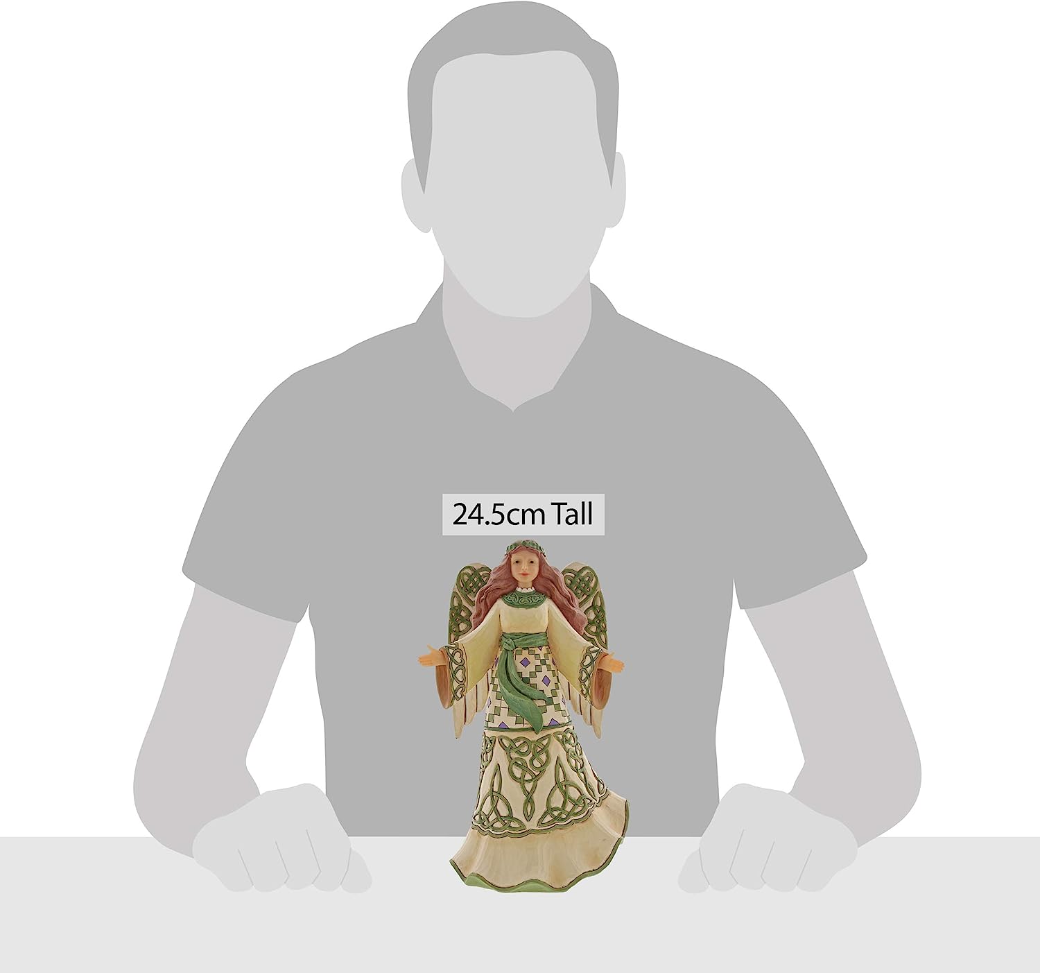 エネスコ Enesco 飾物 家具 海外絵様 送料無料 Enesco Jim Shore Heartwood Creek Irish Angel In Celtic Dress Figurine 9 6 Inch Multicolorエネスコ Enesco 置物 インテリア 海外モデル アメリカ Sheldonconrich Co Uk