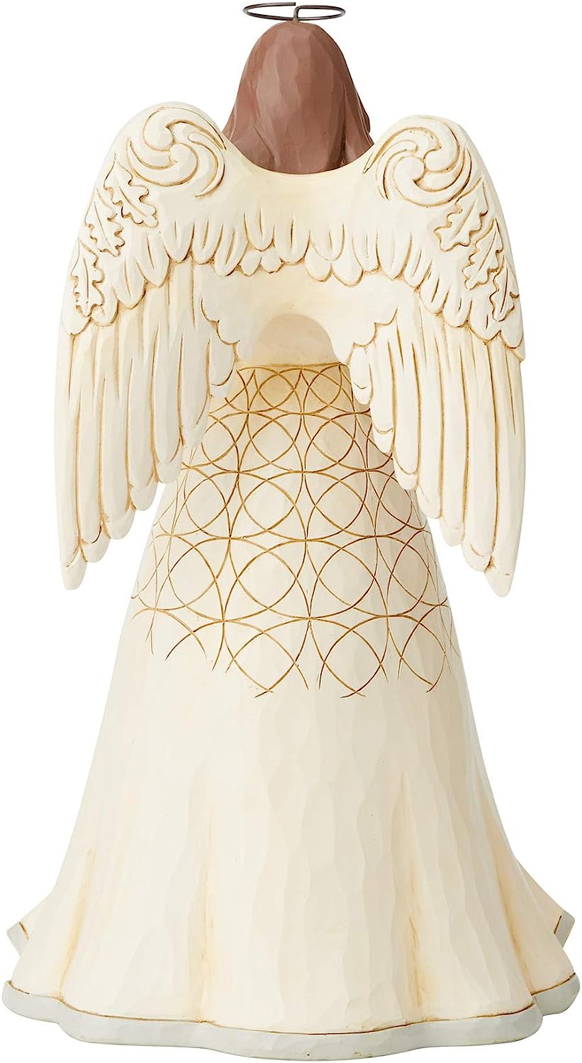 美しい 楽天市場 エネスコ Enesco 置物 インテリア 海外モデル アメリカ 送料無料 Enesco Jim Shore Heartwood Creek White Woodland Harvest Angel Figurineエネスコ Enesco 置物 インテリア 海外モデル アメリカ Angelica 売れ筋 Lexusoman Com