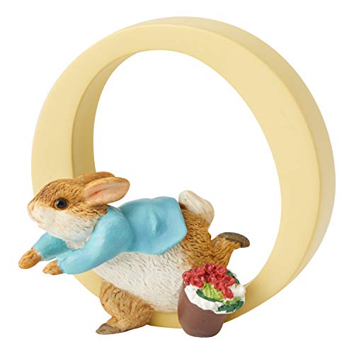エネスコ Enesco 飾りつけ 室内装飾 外国で青写真 亜米利加 Enesco Beatrix Potter Alphabet Collection Letter O Peter Rabbit Running Figurine, 2.72 Inch, Multicolorエネスコ Enesco 飾りつけ 室内装飾 外国で青写真 亜米利加