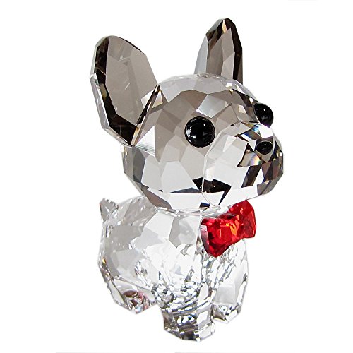 スワロフスキー クリスタル 修飾 Swarovski ファーニチュア 送料無料 Swarovski Puppy Bruno The French Bulldog Swスワロフスキー クリスタル 置物 Swarovski インテリア Brucetires Ca