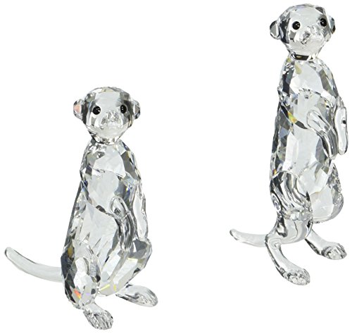 スワロフスキー Swarovski ミーアキャット 約6.5浪花節的 5135929 毛の荒物 結晶 室内装飾