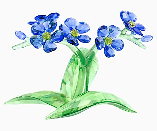 スワロフスキー Swarovski 勿忘草 忘れな草 約9浪花節的 5374947 花 お花 結晶 室内装飾