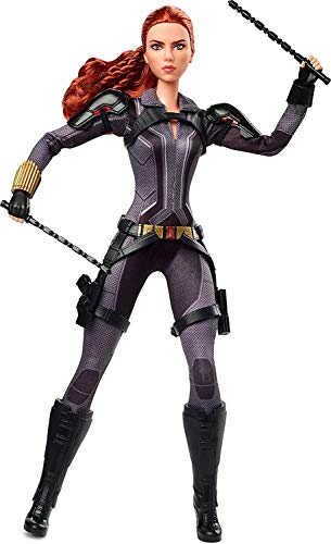年最新海外 バービー バービー人形 Barbie Marvel S Black Widow Doll 11 5 In Poseable With Red Hair Wearing Armored Bodysuit And Boots Gift For Collectors Amazon Exclusive バービー バービー人形 時間指定不可 Satpolpp Siakkab Go Id