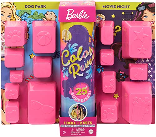 バービー バービーあやつり人形 Mattel - Barbie Ultimate Color Reveal, Dog Park to Movie Night Revealバービー バービーあやつり人形