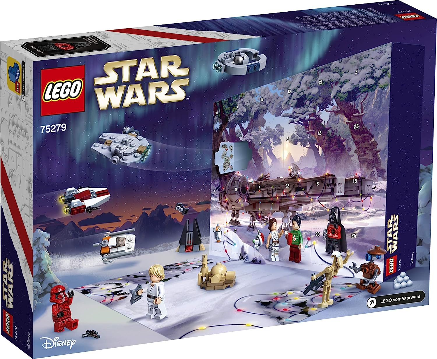 最高の レゴ スターウォーズ Lego Star Wars Advent Calendar Building Kit For Kids Fun Calendar With Star Wars Buildable Toys Plus Code To Unlock Character In Star Wars The Skywalker Saga Game