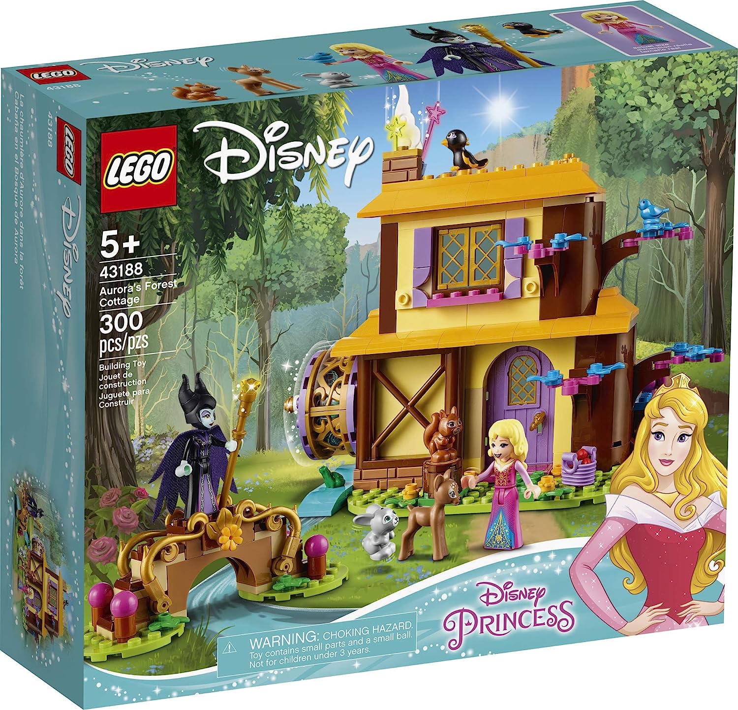 新作モデル レゴ ディズニープリンセス Lego Disney Aurora S Forest Cottage 431 Sleeping Beauty Building Kit For Kids A Fun Holiday Present Or Birthday Gift For Disney Princess Fans New 300 Pieces レゴ ディズニープリンセス 高い素材