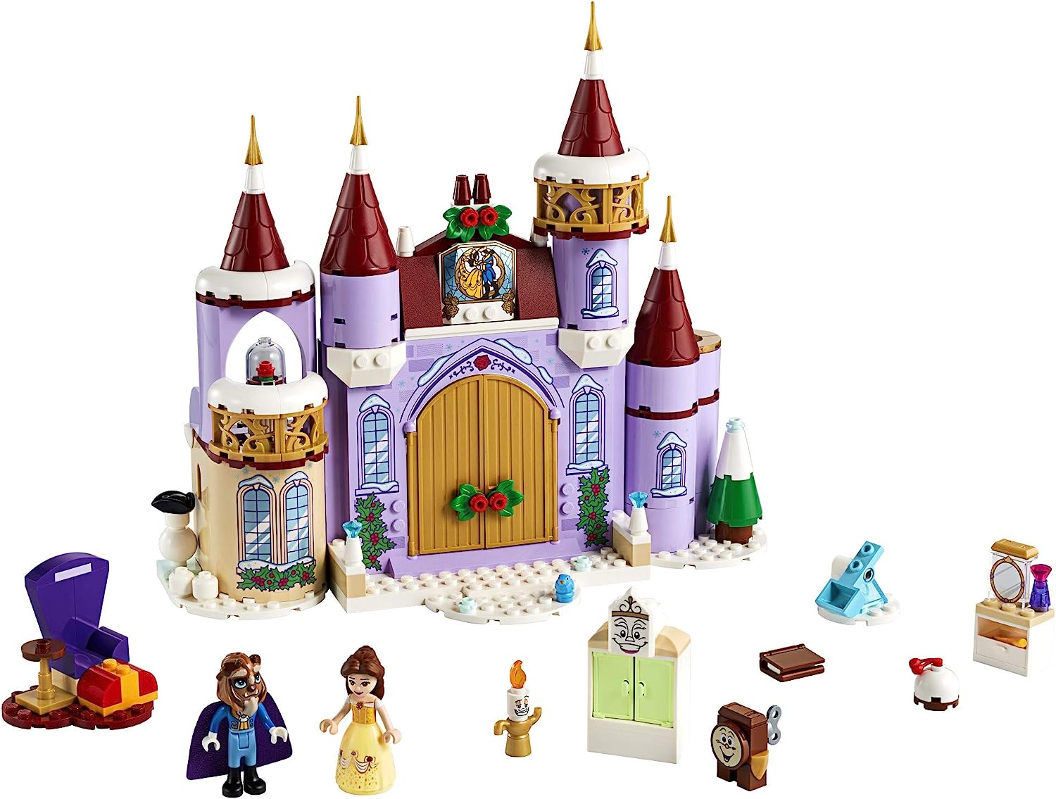 安い購入 レゴ ディズニープリンセス Lego Disney Belle S Castle Winter Celebration Disney Princess Building Kit Makes A Great Birthday For Kids Who Love Disney S Beauty And The Beast New 238 Piecesレゴ ディズニープリンセス