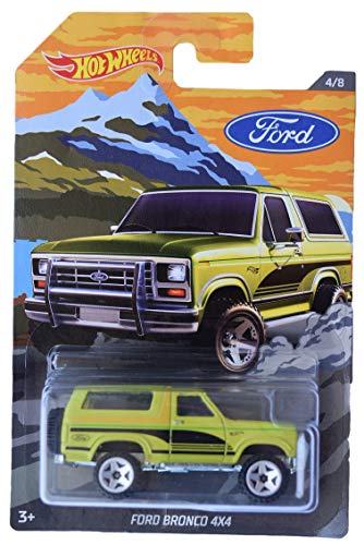 ホットウィール マテル ミニカー ホットウイール Hot Wheels Ford Bronco 4x4 4 8, Greenホットウィール マテル ミニカー ホットウイール