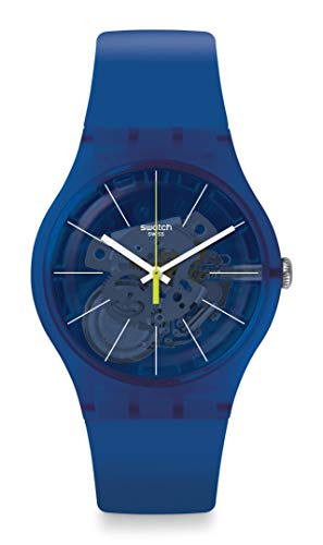 超特価激安 腕時計 スウォッチ メンズ Swatch New Gent Lacquered Swiss Quartz Silicone Strap Blue Casual Watch Model Suon142 腕時計 スウォッチ メンズ Angelica Rakuten Neostudio Ge
