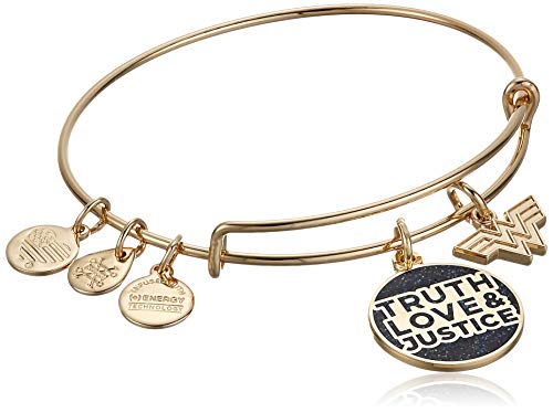 アレックスアンドアニ アメリカ アクセサリー ブランド かわいい Alex and Ani Wonder Woman, Truth, Love & Justice Duo Charm EWB, SG, AS20EBWWDUOSGアレックスアンドアニ アメリカ アクセサリー ブランド かわいい｜angelica