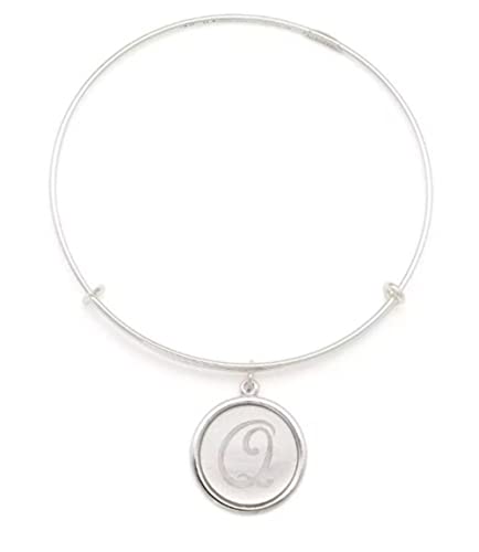 激安単価で アレックスアンドアニ アメリカ アクセサリー ブランド かわいい 送料無料 Alex And Ani Argentium Silver With Initial Q Charm Bracelet Sterling Silver One Sizeアレックスアンドアニ アメリカ アクセサリー ブランド かわいい 大注目 Www