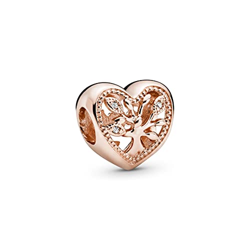 パンドラ ブレスレット チャーム アクセサリー ブランド PANDORA Openwork Family Tree Heart Charm Bracelet Charm Moments Bracelets - Stunning Women's Jewelry - Gift for Women in Your Life - Made Rose &パンドラ ブレスレット チャーム アクセサリー ブランド｜angelica 18,644円