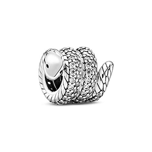 超安い ブレスレット パンドラ かわいい ブランド アクセサリー ブレスレット c01パンドラ Charm Silver Sterling 925 Cz Clear Snake Wrapped Sparkling 送料無料 Pandora かわいい ブランド アクセサリー ブレスレット Www Dgb Gov Bf