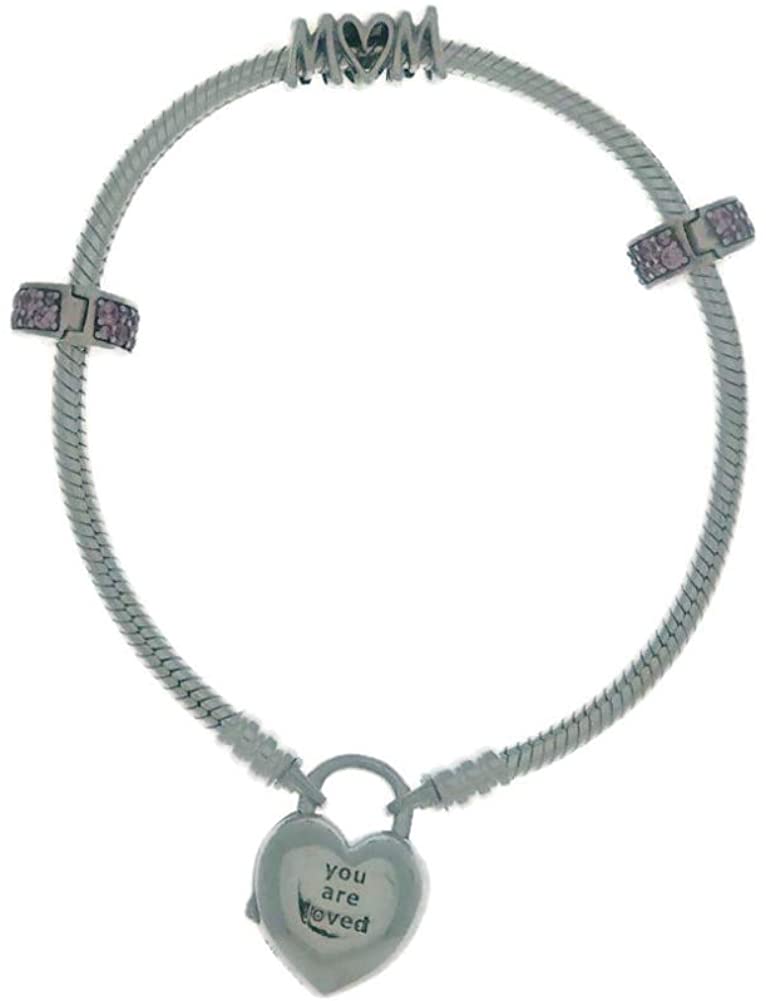 楽天ランキング1位 楽天市場 パンドラ ブレスレット アクセサリー ブランド かわいい 送料無料 Pandora Mom Bracelet And Charms Mother S Day 19 Gift Set 925 Sterling Silver Size 19cm 7 5 Inches B 19パンドラ ブレスレット アクセサリー