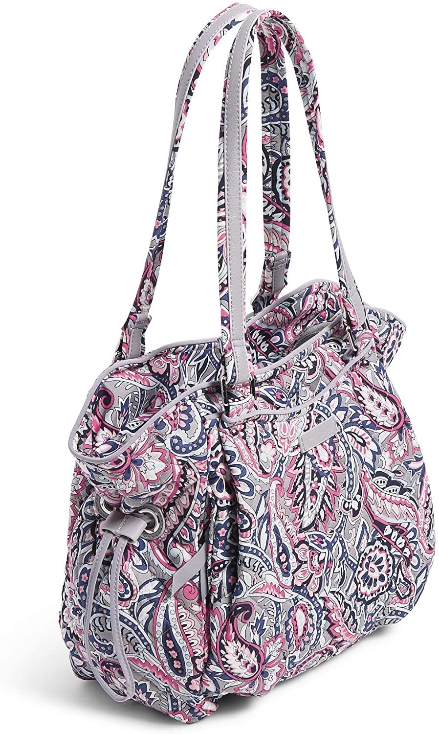 人気沸騰 ヴェラブラッドリー ベラブラッドリー アメリカ フロリダ州マイアミ 日本未発売 Vera Bradley Signature Cotton Glenna Satchel Purse Gramercy Paisleyヴェラブラッドリー ベラブラッドリー アメリカ フロリダ州マイアミ 日本未発売 出産祝いなども豊富