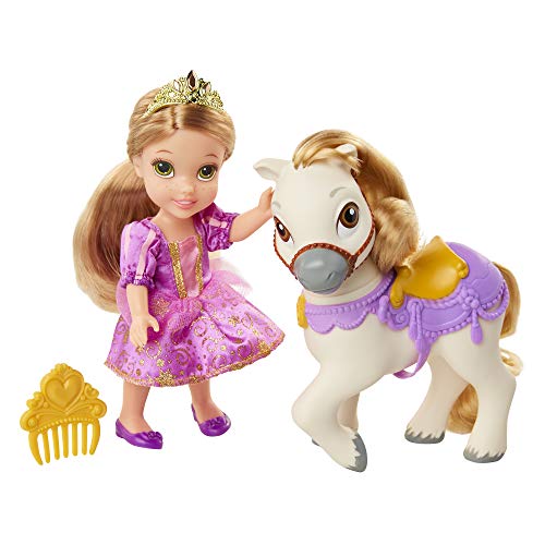 楽天市場 送料無料 ディズニープリンセス Disney Princess ラプンツェル プチドールとポニー 6インチ Angelica