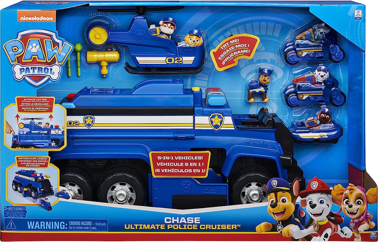 パウパトロール 亜米利加直輸入 玩弄物 送料無料 Paw Patrol Chase Dlx Police Cruiserパウパトロール アメリカ直輸入 おもちゃ Marchesoni Com Br